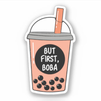 Adesivo Mas primeiro Boba