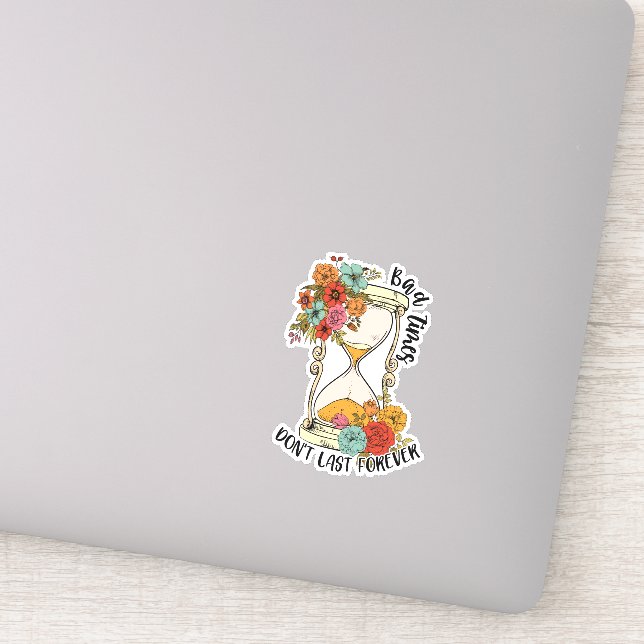 Adesivo Más Tempos Não Sobretudo Positivos (Detalhe)