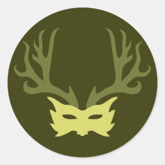 Adesivo Máscara de Deus Cavalo