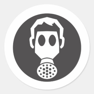 Adesivo Máscara de gás de Mythbusters