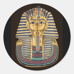 Adesivo Máscara de Ouro de Tutankhamon