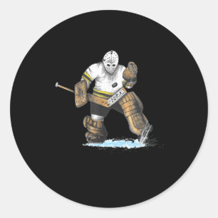 Adesivo Máscara de Vintage do Excelente de Hockey