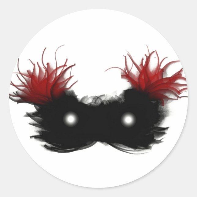 Adesivo Máscara do fantasma (Frente)