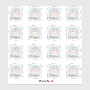 Adesivo Máscara do Mardi Gras!