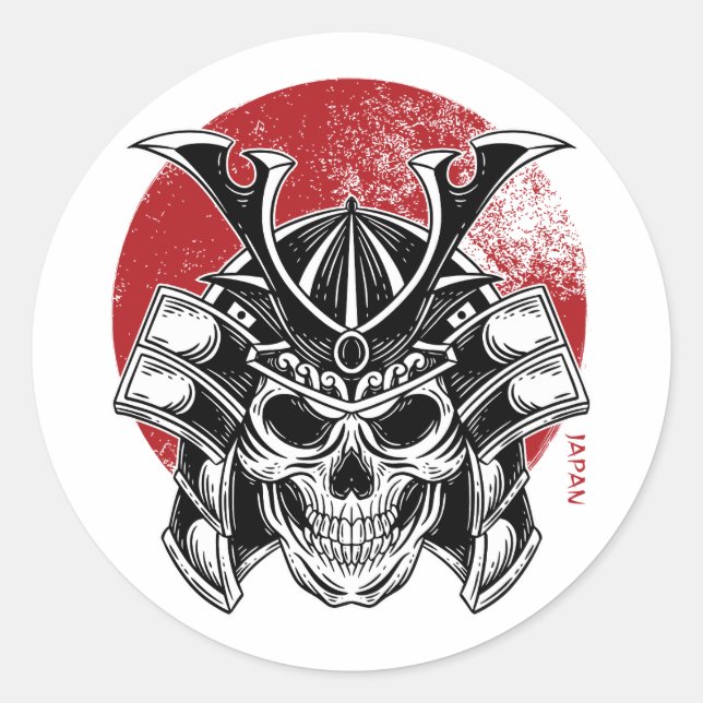 Adesivo Máscara Oni / Oni Mask Sticker (Frente)