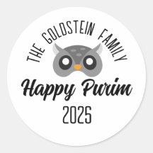 Mascarada de máscara de coruja de Purim