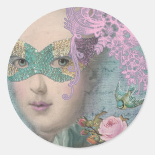 Adesivo Mascarada do francês de MARIE ANTOINETTE