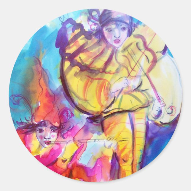 ADESIVO MASCARADA VENETIANO/NOTURNO MUSICAL (Frente)