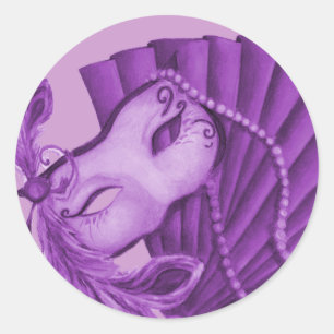 Adesivo Mascarada violeta