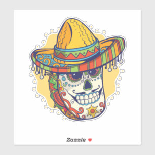 Adesivo Mascarado Taco Funny
