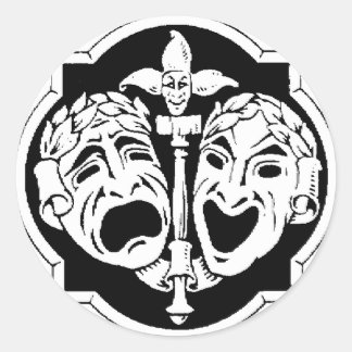 Adesivo Máscaras de Teatro