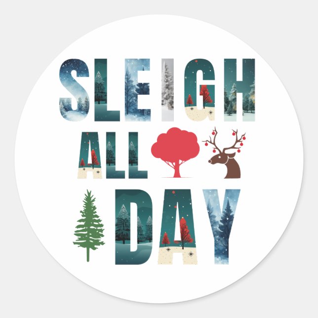 Adesivo Máscaras Negros Letras Cenas de Inverno 'Suspirar  (Frente)