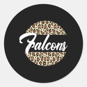 Adesivo Mascote da Escola de Ensino Médio Falcons Equipe E