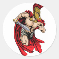 Mascote desportivo espartano