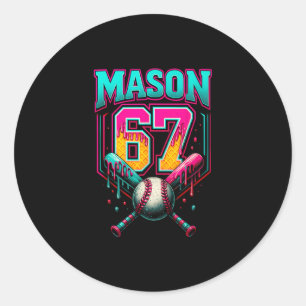 Adesivo Mason 67 Sorvete Engraçado Gotejamento Bysebyll So