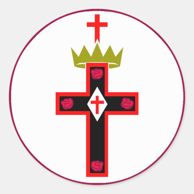 Adesivo Masonic Rosicrucian Society Sticker (Frente)