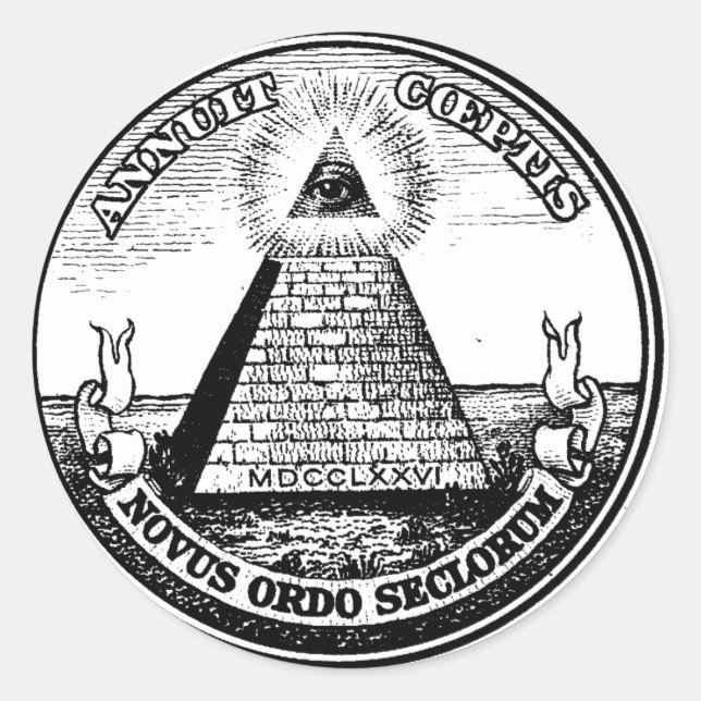 Adesivo masônico (Frente)