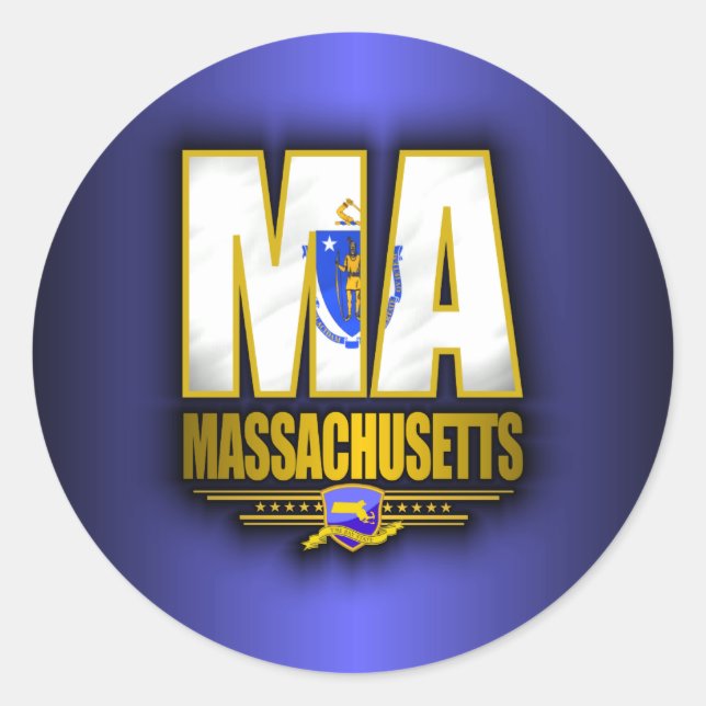 Adesivo Massachusetts (MÃES) (Frente)
