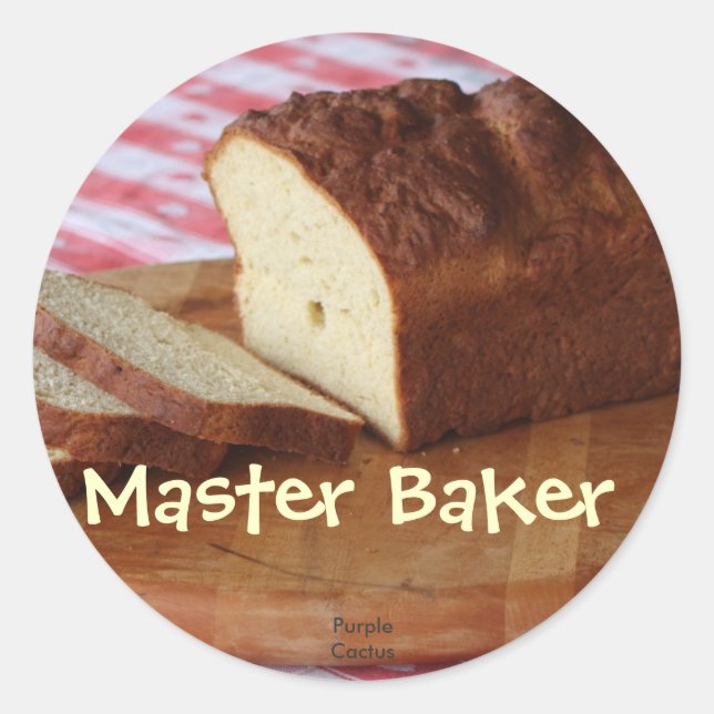 Adesivo Master Baker (Frente)