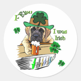 Adesivo Mastiff St Patricks Inglês
