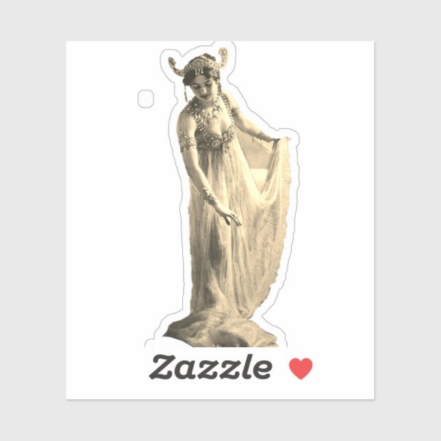 Adesivo Mata Hari  Aufkleber (Folha)