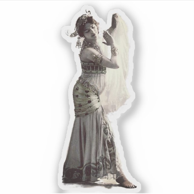 Adesivo Mata Hari  Aufkleber (Frente)