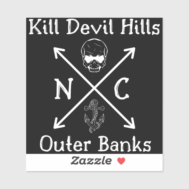 Adesivo Matar Diabo Colinas Exteriores Bancos (Folha)