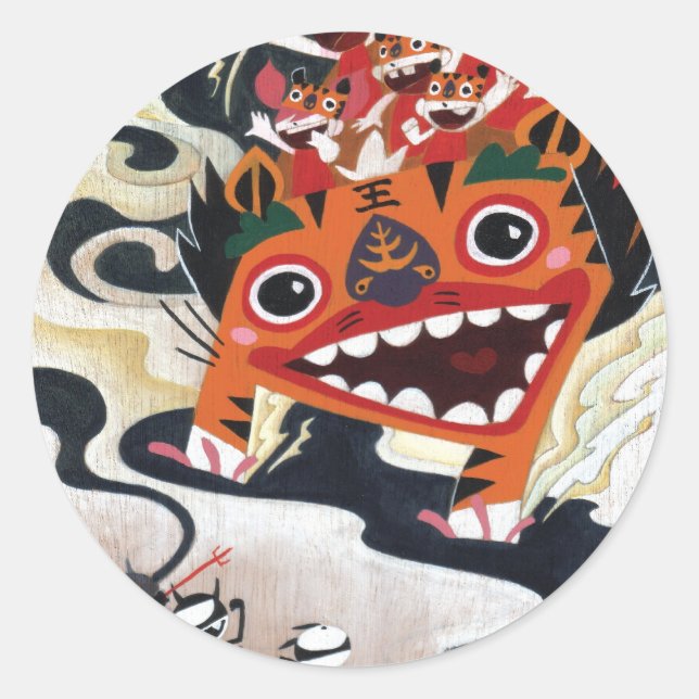 Adesivo Matar-os com filhas de Martin Hsu (Frente)