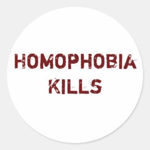 Adesivo Matares da homofobia