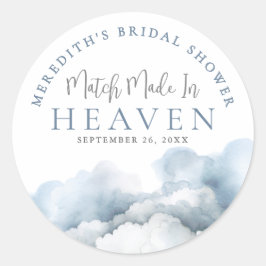Adesivo Match Made In Heaven Bridal Shower