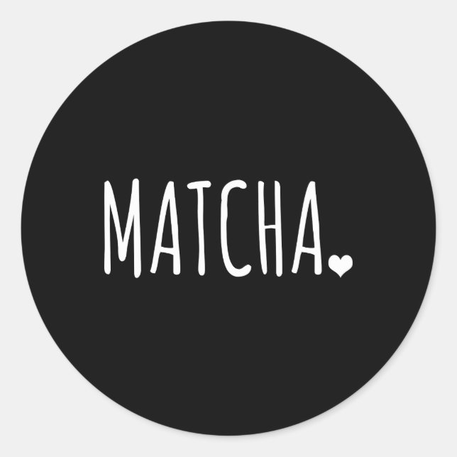 Adesivo Matcha Matcha Tea (Frente)