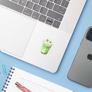 Adesivo Matcha Tea Latte Iced