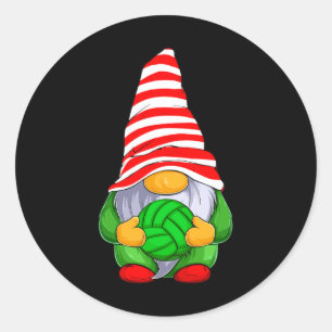 Adesivo Matchi da Família Engraçada de Natal Gnomo de Vole