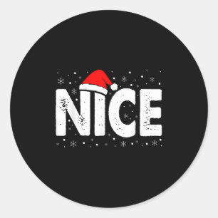 Adesivo Matching Co. Naughty Or Nice Natal - Uni-adulto