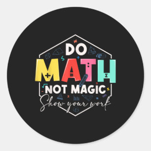 Adesivo Matemática Divertida Volta às Aulas Faça Matemátic
