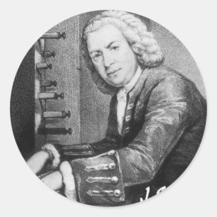 Adesivo Material de Johann Sebastian Bach