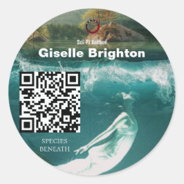 Adesivo Material do Promocional do autor do logotipo