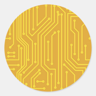 Adesivo Material informático abstrato