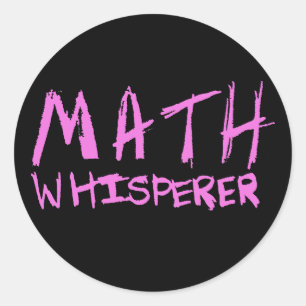 Adesivo Math Whisperer