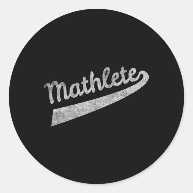 Adesivo Mathlete (Frente)