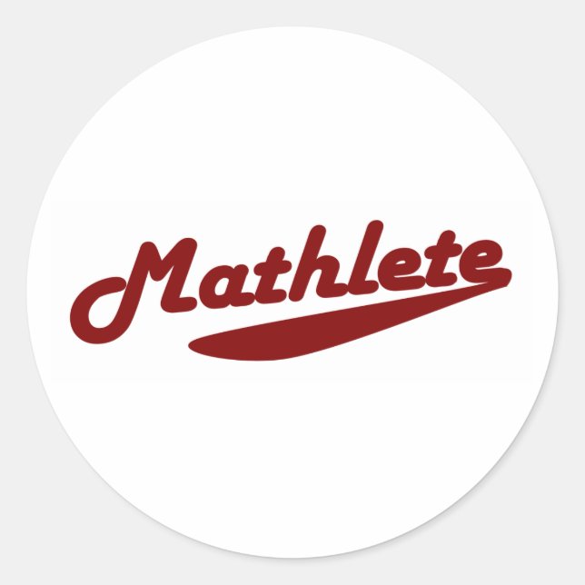 Adesivo Mathlete (Frente)