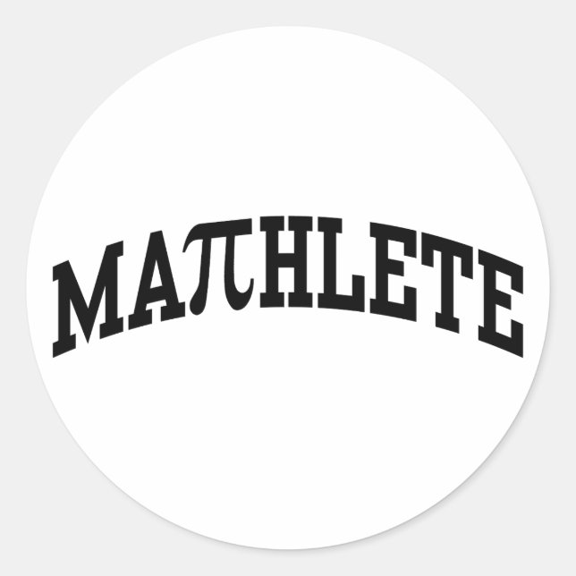 Adesivo Mathlete (Frente)