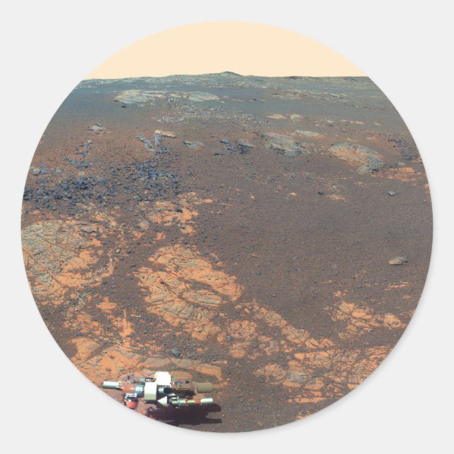 Adesivo Matijevic Hill Panorama De Mars Rover (Frente)