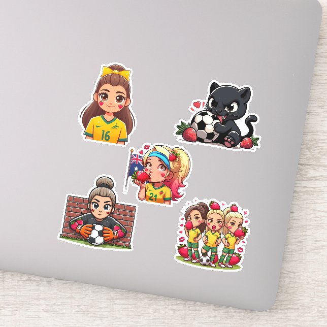 Adesivo Matildas Strawberry Kisses (Detalhe)