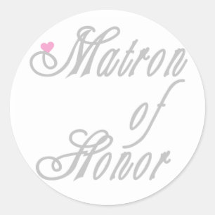 Adesivo Matrona de cinzas elegantes da honra