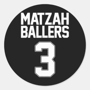 Adesivo Matzah Ller 3 Engraçado Esboço Judaico Equipe Matz