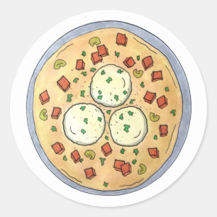 Adesivo Matzo Matzah Ball Soup Judaica Páscoa Cuisine