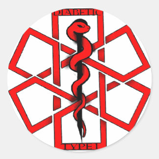 Adesivo Mau A$$ Diabético