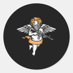 Adesivo Mau Anjo Aestésico Suave Grunge Pastel Gótico Badd