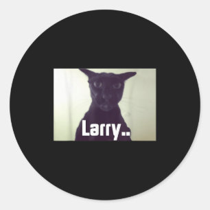 Adesivo Mau Larry Meme Larry Cat Meme Maldito Memes Brainr
